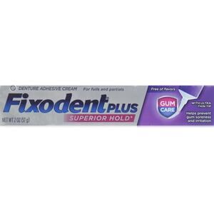 Fixodent Control Adhesive Size 2oz - 2 Pack